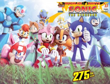 Sonic the Hedgehog 275 (October 2015) (variant 4)