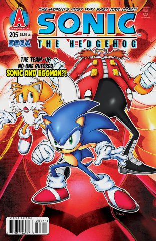 Sonic the Hedgehog 205 (December 2009)