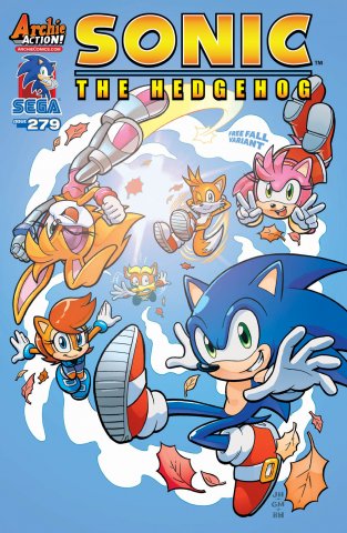 Sonic the Hedgehog 279 (May 2016) (variant edition)