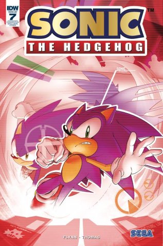 Sonic the Hedgehog 007 (July 2018) (convention exclusive b)