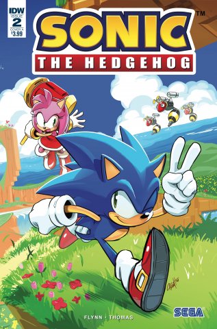 Sonic the Hedgehog 002 (April 2018) (cover a)