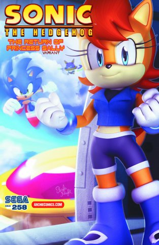 Sonic the Hedgehog 258 (May 2014) (variant edition)