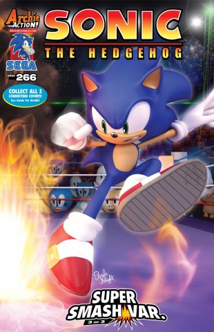 Sonic the Hedgehog 266 (January 2015) (variant edition)
