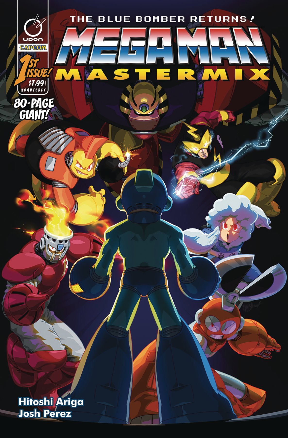 Mega Man Mastermix 001 (January 2018) (cover b)