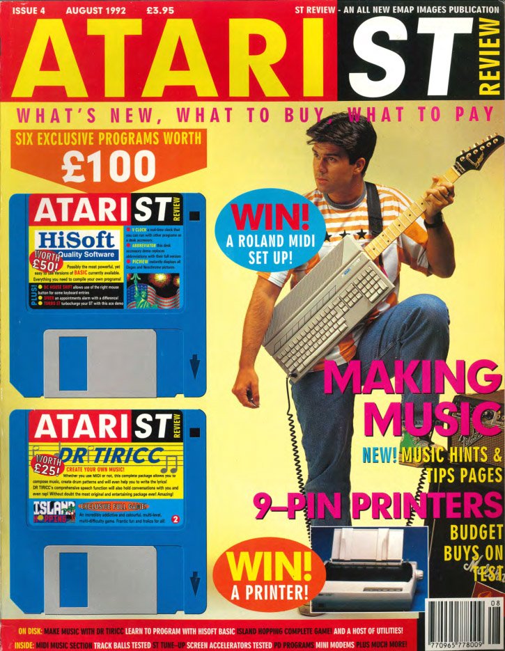 Atari ST Review Issue 04 (August 1992)