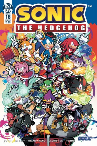 Sonic the Hedgehog 016 (April 2019) (cover b)