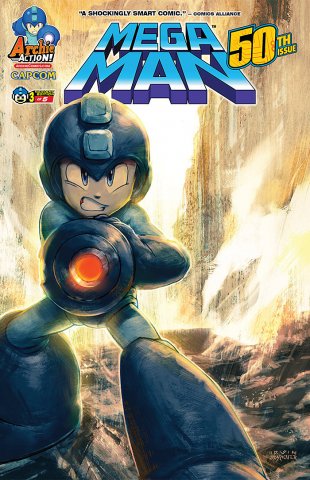 Mega Man 050 (August 2015) (variant 3)