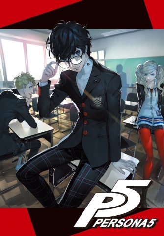 Persona 5 postcard a (Vol.623 supplement) (October 13, 2016)