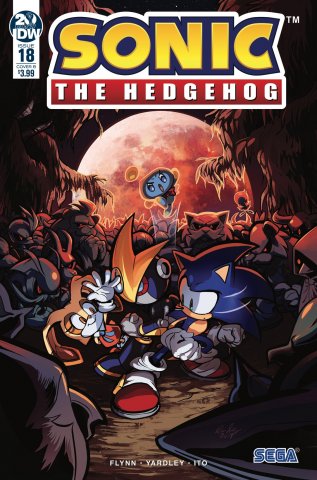 Sonic the Hedgehog 018 (June 2019) (cover b)