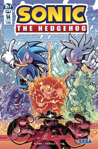 Sonic the Hedgehog 014 (February 2019) (cover b)