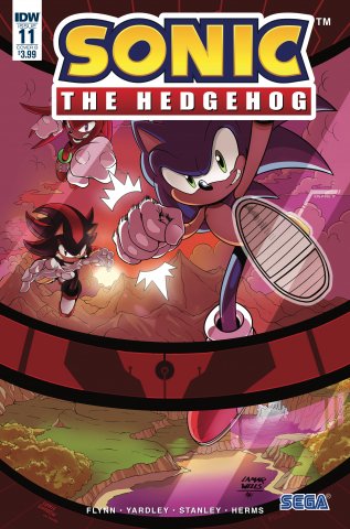 Sonic the Hedgehog 011 (November 2018) (cover b)