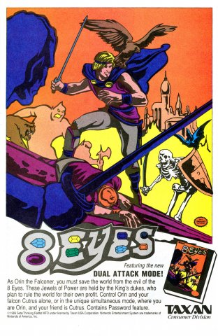 8 Eyes (comic book ad)