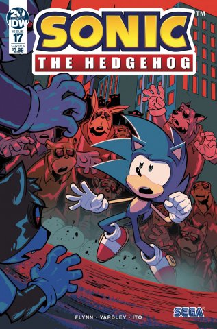 Sonic the Hedgehog 017 (May 2019) (cover a)