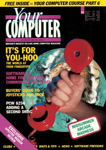 More information about "Your Computer Vol.06 No.08 (August 1986)"