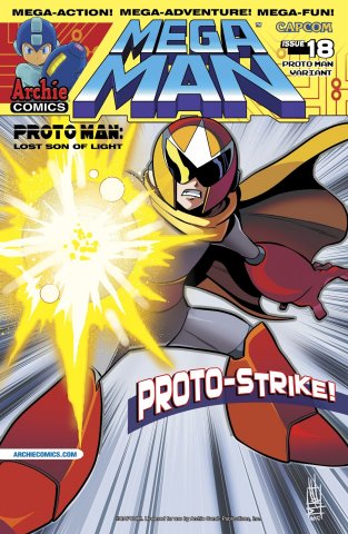 Mega Man 018 (December 2012) (variant)