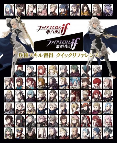 Fire Emblem if - Skill Acquisition Chart (issue 29 supplement) (October 2015)