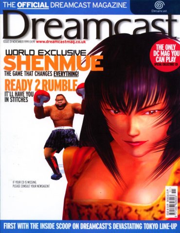 Official Dreamcast Magazine 01 (November 1999)
