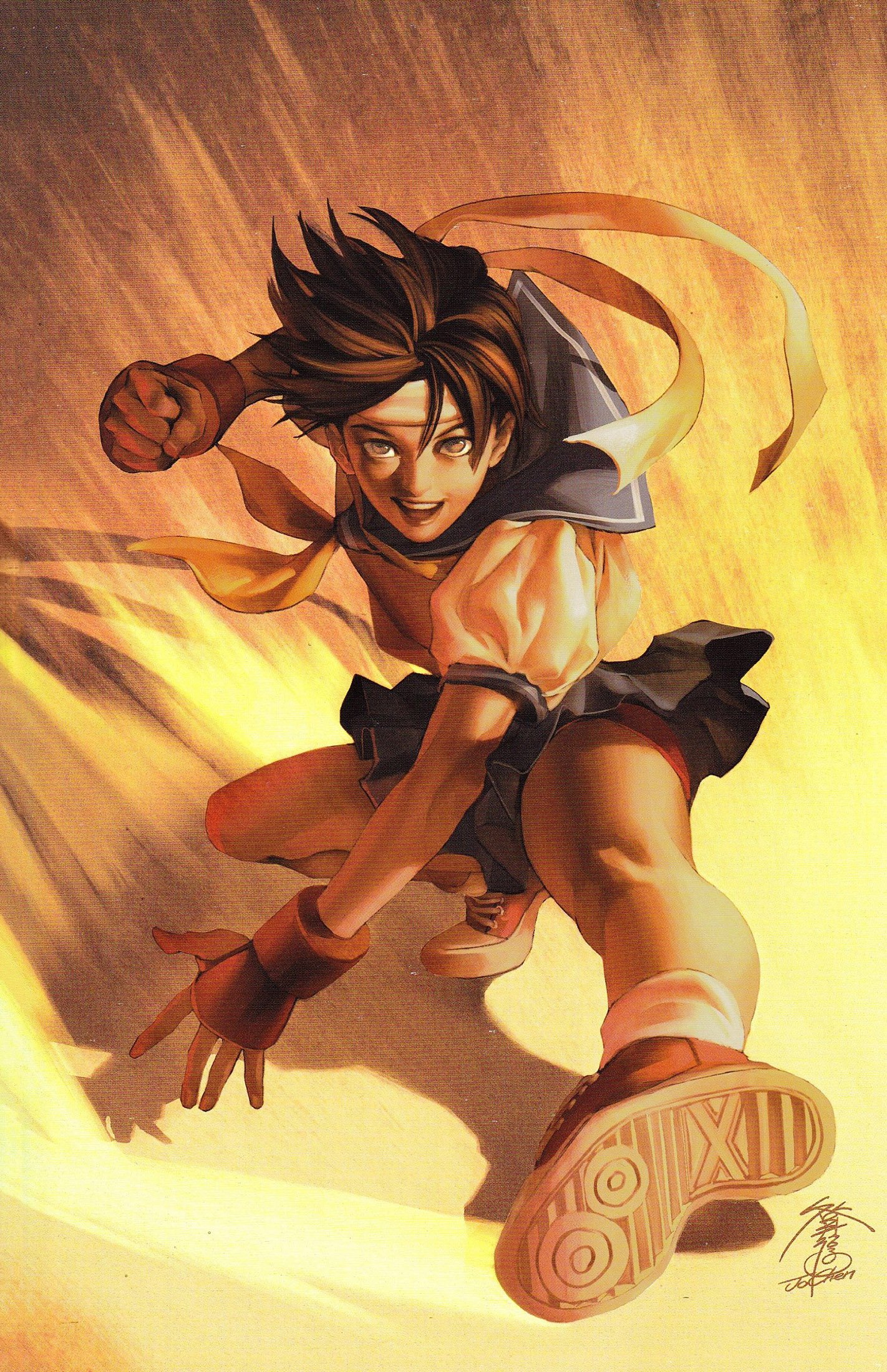 Street Fighter Vol.1 008 (May 2004) (Power Foil variant)