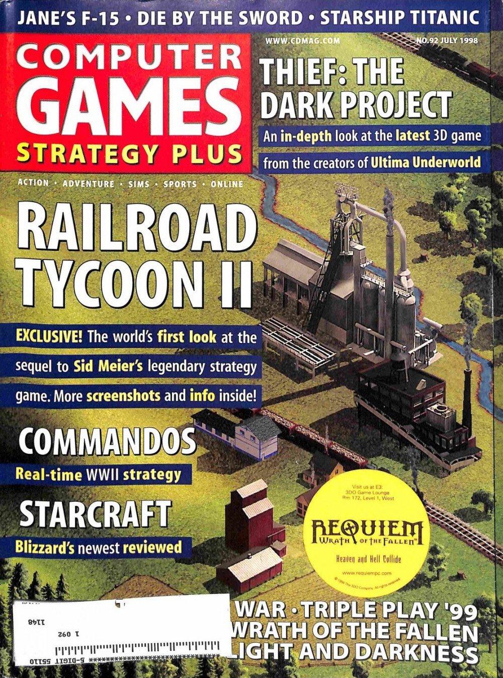 Computer Games Strategy Plus Issue 092 (July 1998)