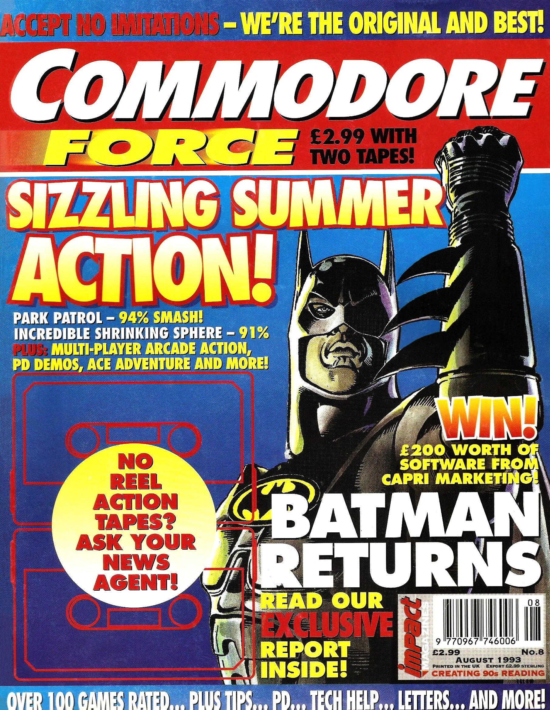 Commodore Force 08 (August 1993)