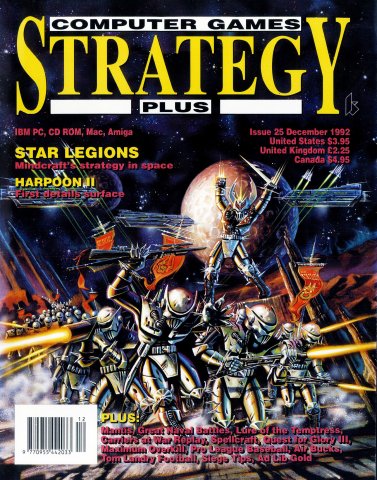 Computer Games Strategy Plus Issue 025 (December 1992)