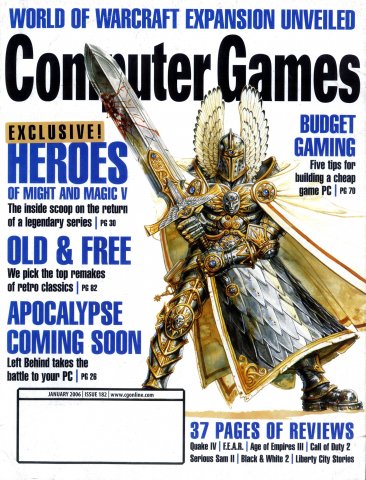 Computer Games Issue 182 (January 2006)