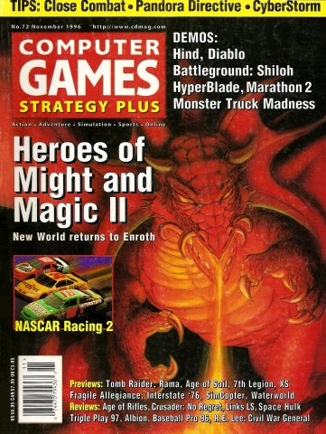Computer Games Strategy Plus Issue 072 (November 1996)