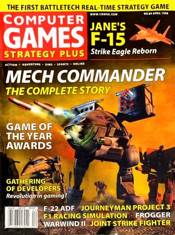 Computer Games Strategy Plus Issue 089 (April 1998)