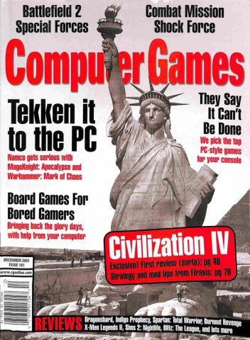 Computer Games Issue 181 (December 2005)