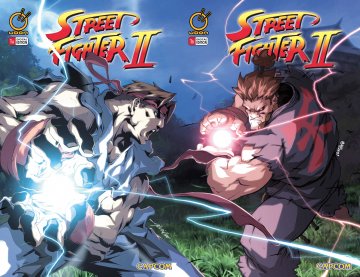 Street Fighter II Issue 1 (November 2005) (cover a&b join)