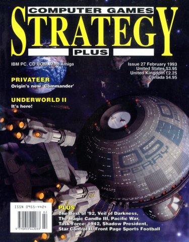 Computer Games Strategy Plus Issue 027 (February 1993)