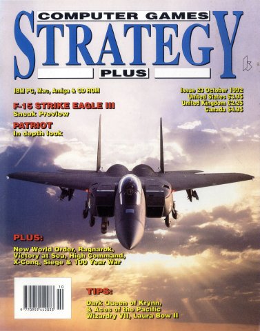 Computer Games Strategy Plus Issue 023 (October 1992)