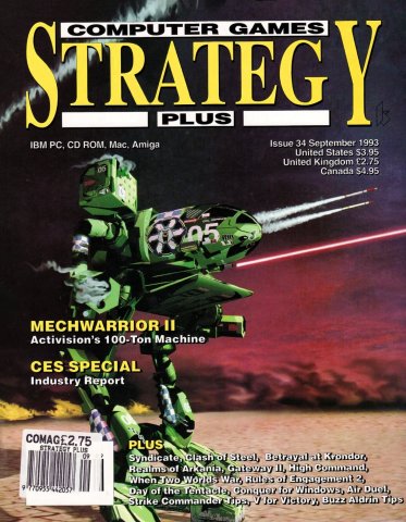Computer Games Strategy Plus Issue 034 (September 1993)