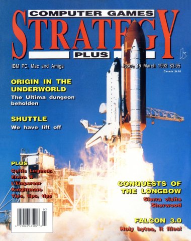 Computer Games Strategy Plus Issue 016 (March 1992) (USA edition)