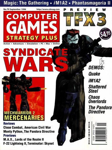 Computer Games Strategy Plus Issue 070 (September 1996)