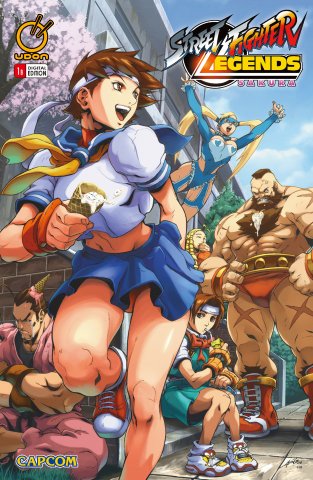 Street Fighter Legends: Sakura 001 (August 2006) (cover b)