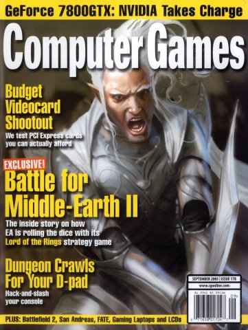 Computer Games Issue 178 (September 2005)