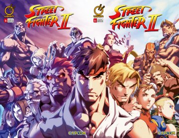 Street Fighter II Issue 6 (November 2006) (covers a&b join)