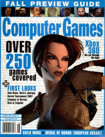 Computer Games Issue 177 (August 2005)