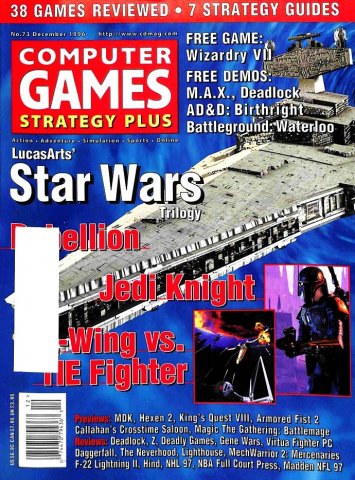 Computer Games Strategy Plus Issue 073 (December 1996)