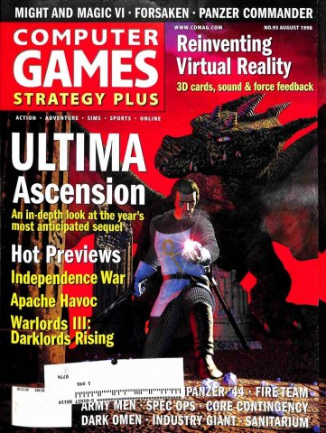 Computer Games Strategy Plus Issue 093 (August 1998)