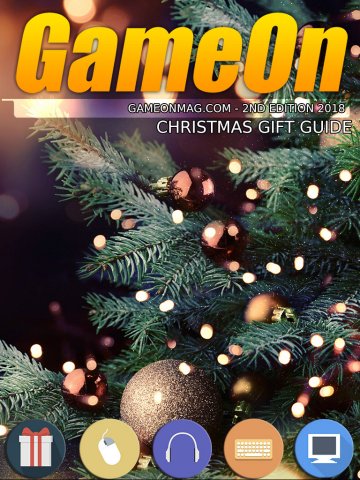 GameOn Christmas Gift Guide 2018 (November 2018)