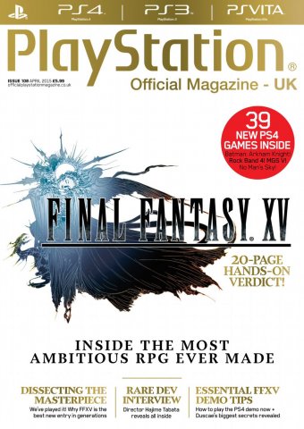 Playstation Official Magazine UK 108 (April 2015)