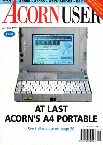 Acorn User 121 (August 1992)