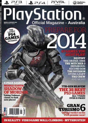 PlayStation Official Magazine Issue 090 (January 2014)