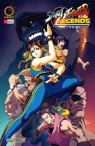 Street Fighter Legends: Chun-Li 001 (January 2009) (cover b)