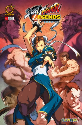 Street Fighter Legends: Chun-Li 004 (August 2009) (cover b)