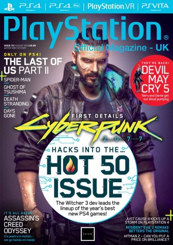 Playstation Official Magazine UK 151 (August 2018)