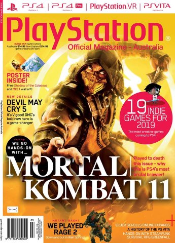 PlayStation Official Magazine Issue 157 (March 2019)