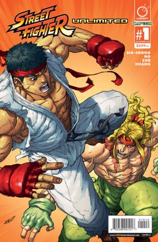 Street Fighter Unlimited 001 (December 2015) (2nd printing cover)